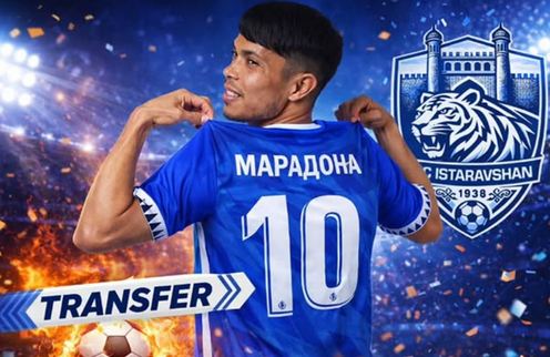 Uzbek midfielder Maradona Safarov has joined Tajik club Istaravshan.