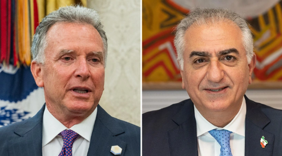 The son of Iran's last Shah, Reza Pahlavi, secretly met with US Special Envoy Witkoff.