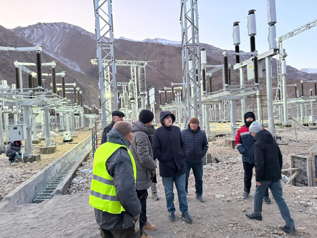 Construction of the 110/35 kV Kozidekh substation in Ishkashim is 70% complete.