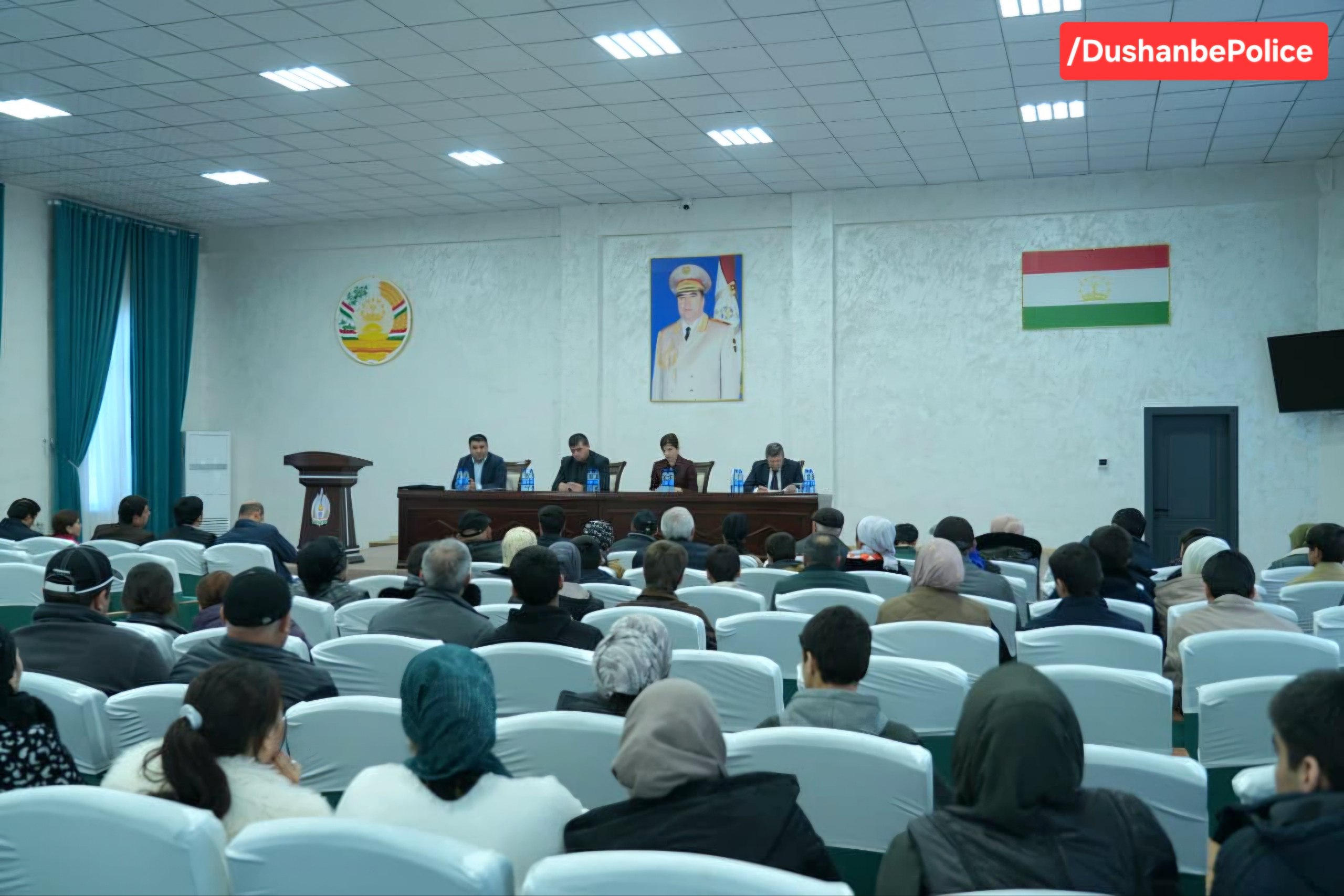 Dozens of parents fined in Dushanbe following a mobile court hearing