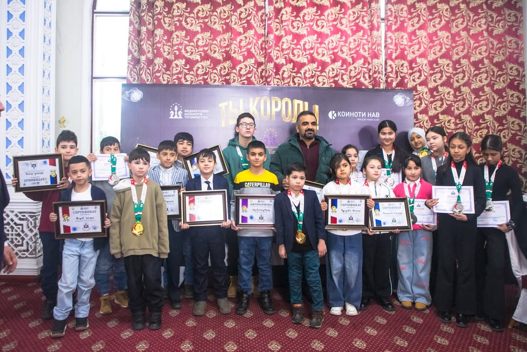 The 2025 Tajikistan Chess Awards were presented in Dushanbe.