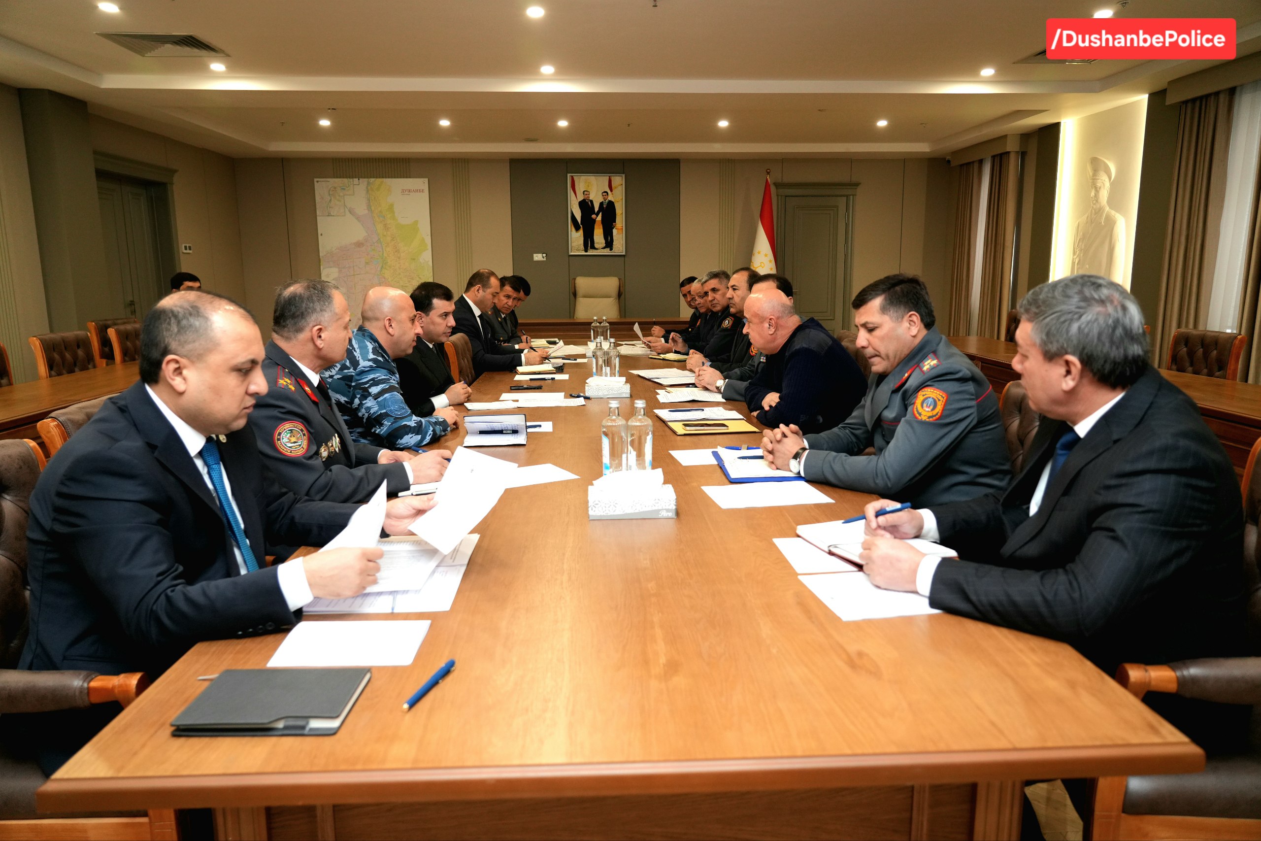 An interdepartmental working group on road safety has been established in Dushanbe.