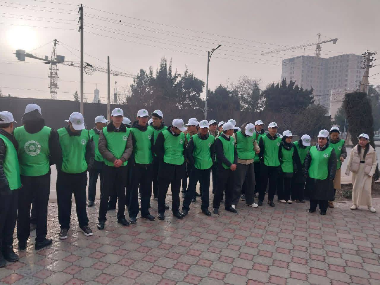 The environmental campaign "Clean Territory" took place in Bokhtar