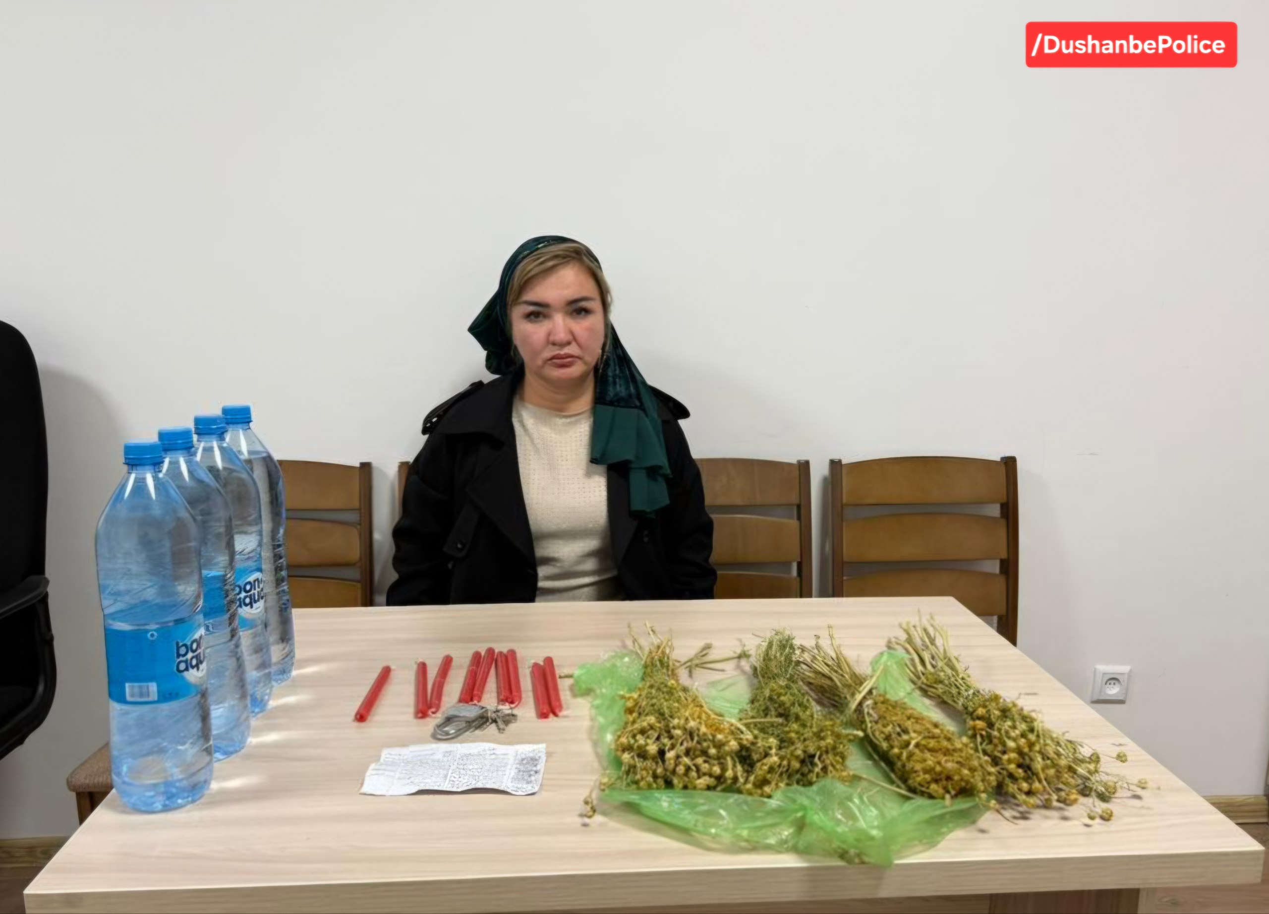 A woman was arrested in Dushanbe for practicing fortune telling and witchcraft.