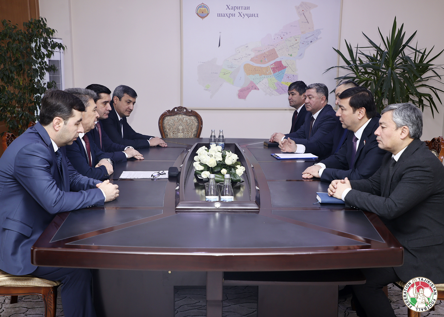 The FFT working group inspected the sports infrastructure of Khujand