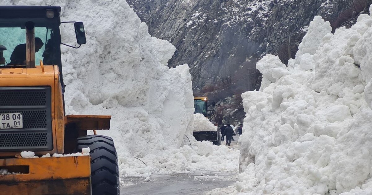 Avalanches are expected on the Dushanbe-Chanak highway.