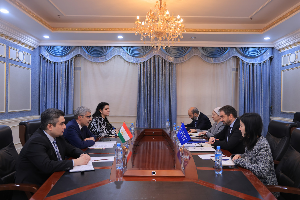 Tajikistan's Deputy Foreign Minister discussed cooperation with the IOM.