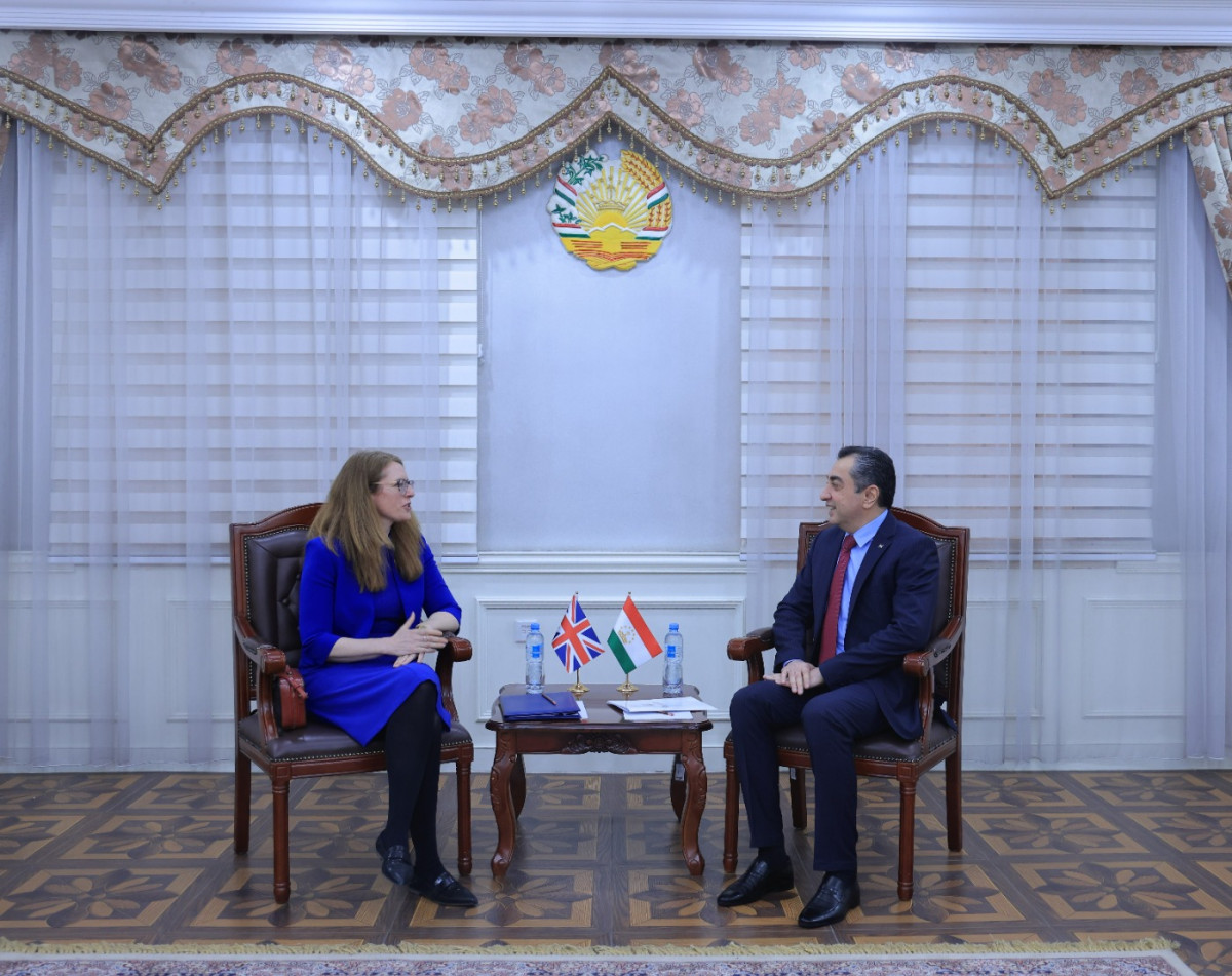 Tajikistan and the United Kingdom discussed the development of political and economic cooperation.