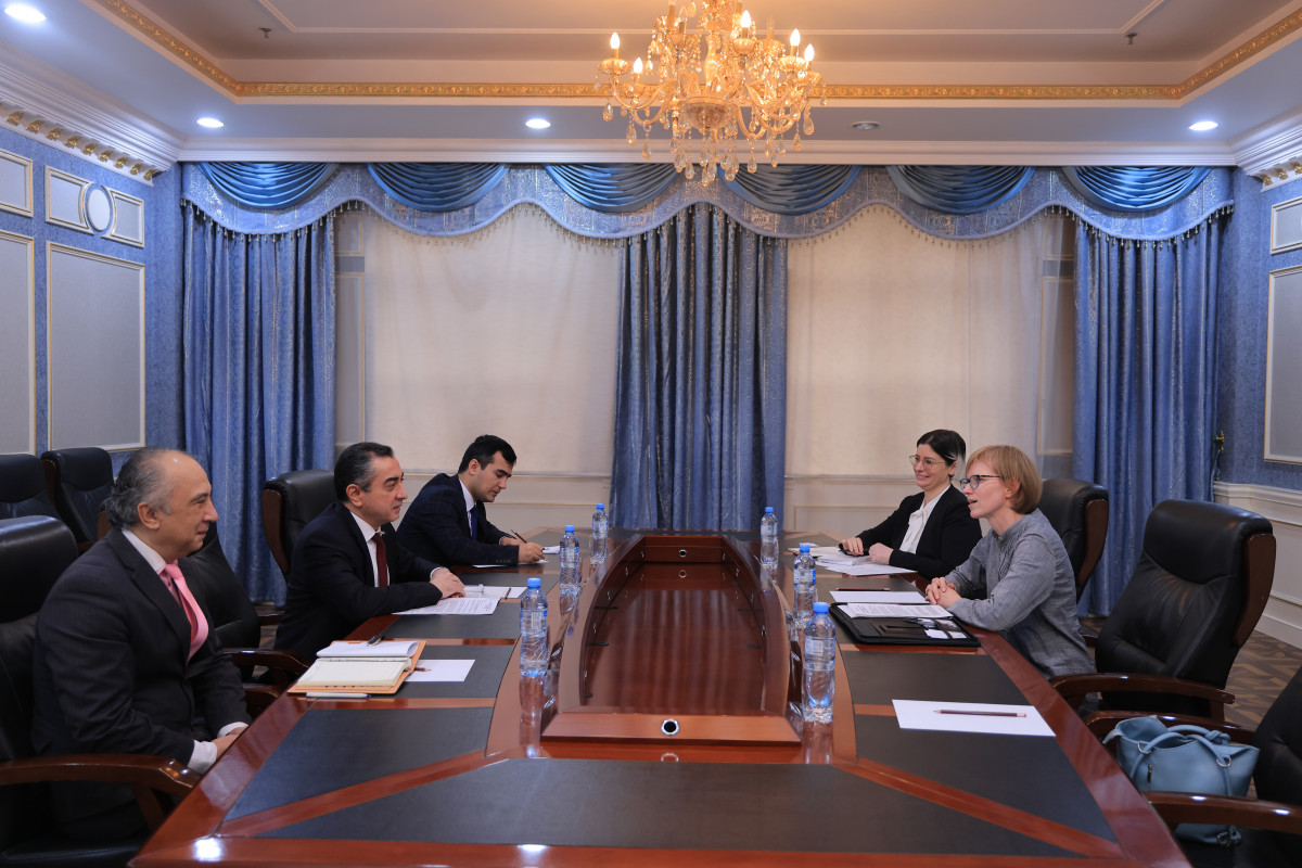 A meeting with the US Chargé d'Affaires was held at the Tajik Foreign Ministry.