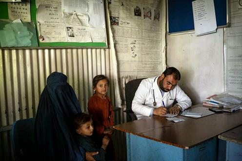 In Afghanistan, male doctors are recognized as "mahrams" when treating women.