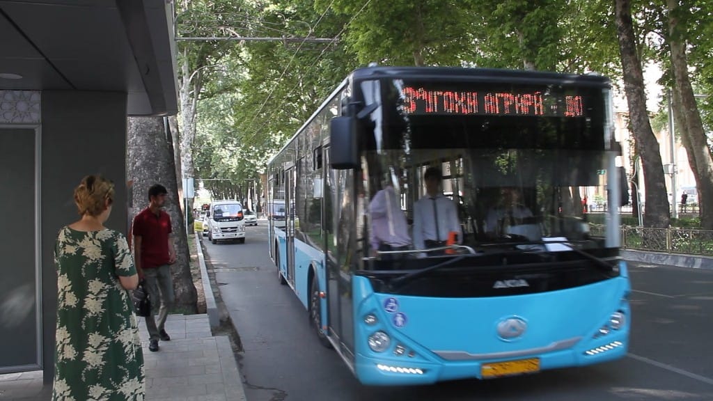 Passenger and freight traffic has increased in Dushanbe.
