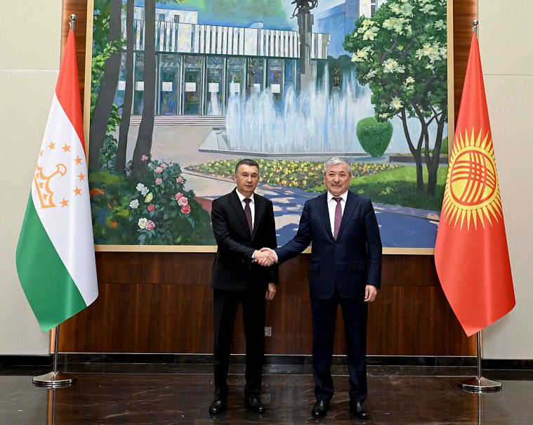 Rasulzoda and Kasymaliev discussed the development of Tajik-Kyrgyz cooperation