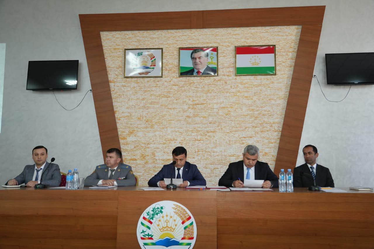 Anti-corruption meetings were held in the Kulyab region.