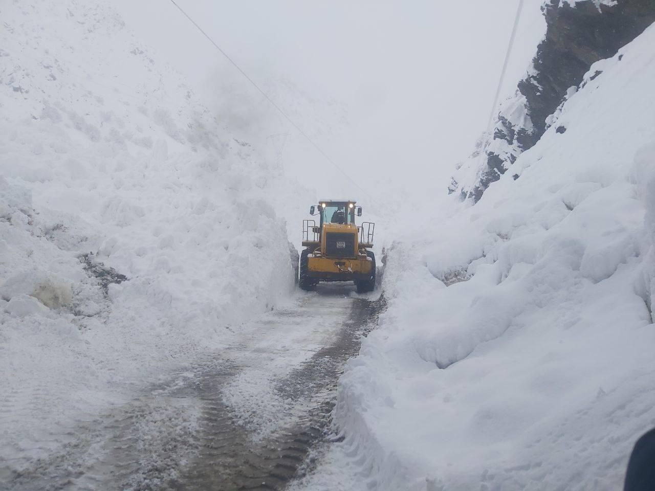 Traffic on the Dushanbe-Chanak highway is restricted due to avalanches.