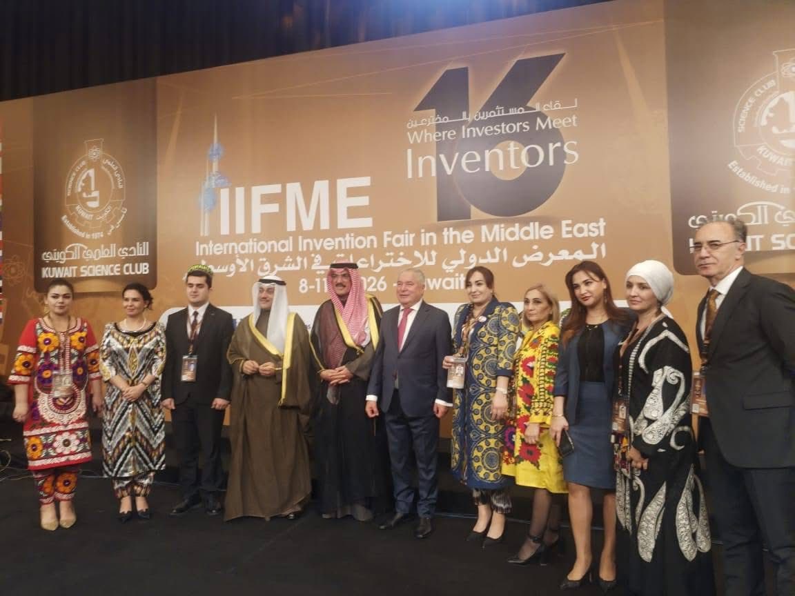 A Tajik scientist won silver at an invention exhibition in Kuwait.