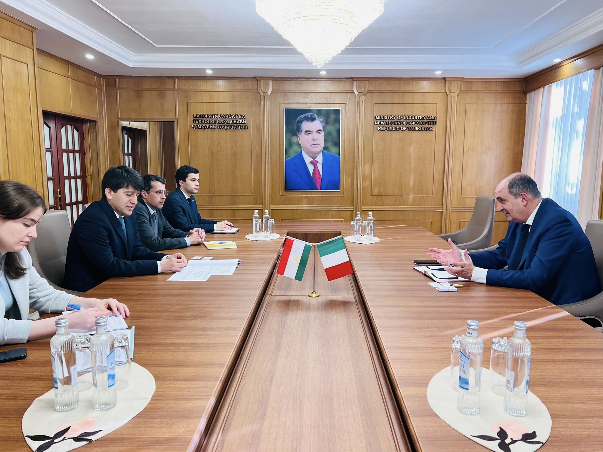 Tajikistan and Italy discussed the development of industrial cooperation