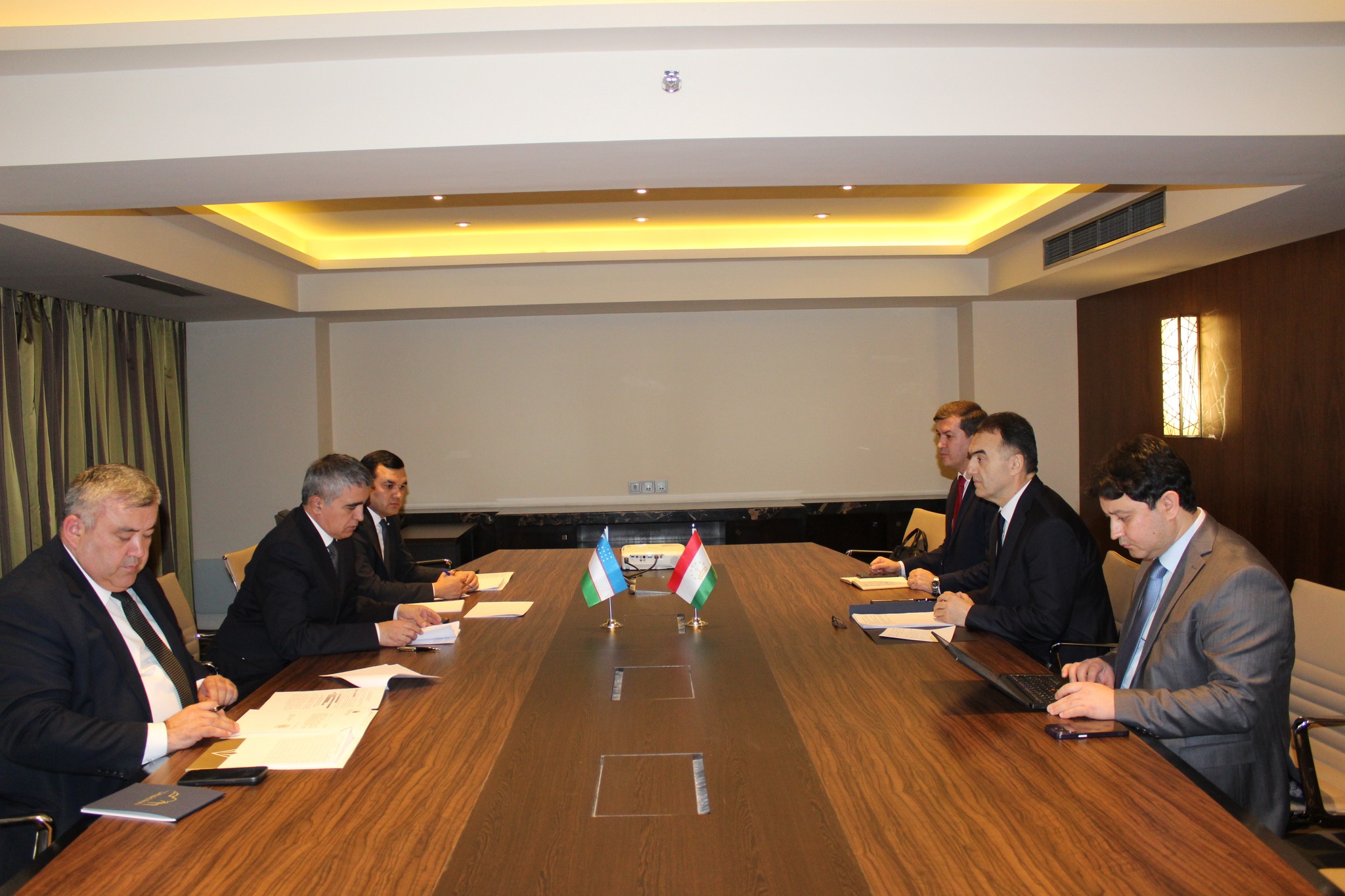 Daler Juma met with the Minister of Water Resources of Uzbekistan