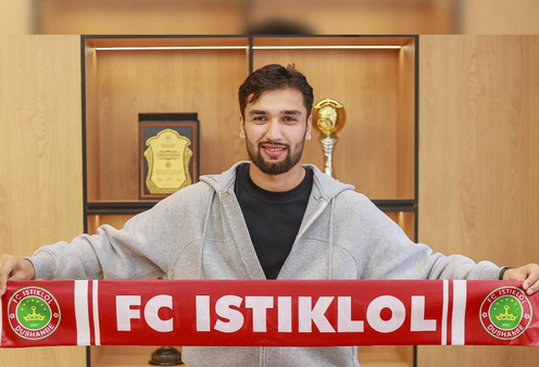Khusrav Toirov has joined Istiklol for the remainder of the season.