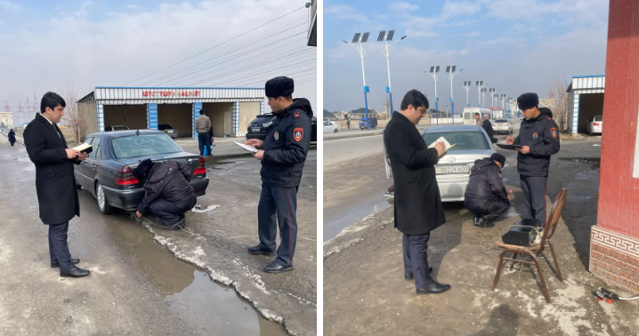 Operation Clean Air was carried out on the Dushanbe-Bokhtar highway.