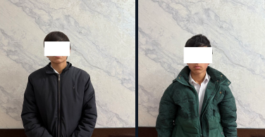 Two teenagers have been detained in Dushanbe on suspicion of robbery.