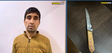 A suspect in a knife-wielding hooliganism case has been detained in Dushanbe.