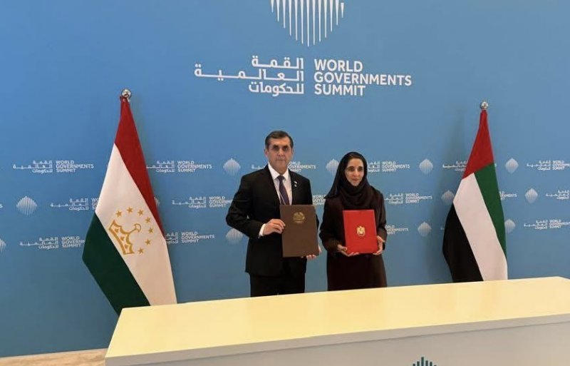 Tajikistan and the UAE signed a memorandum of cooperation in public administration.