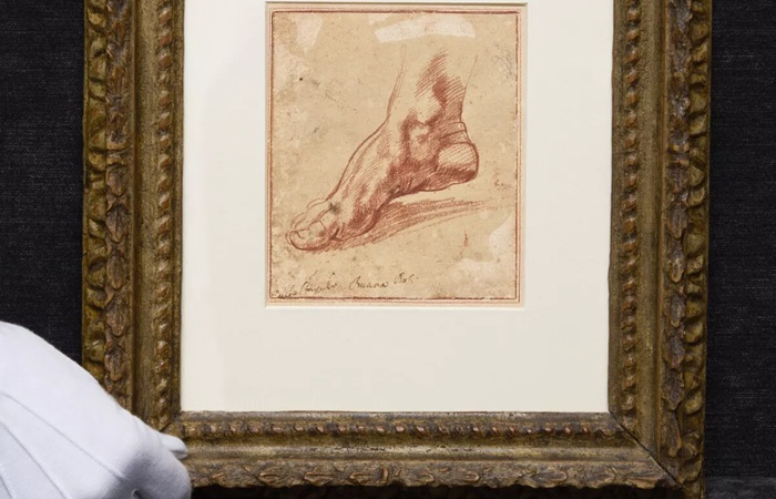 Previously unknown Michelangelo drawing sells for record $27.2 million at auction