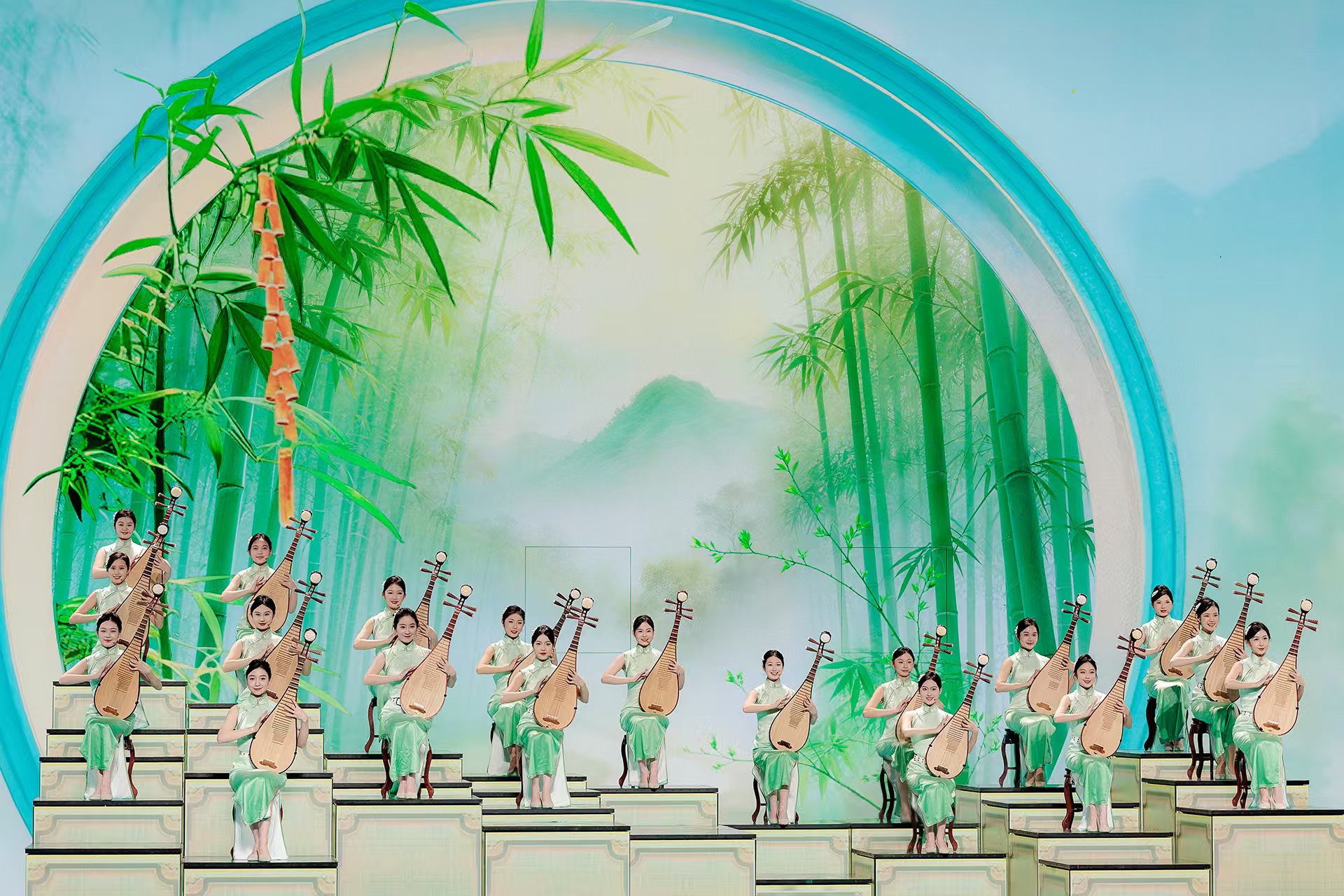 China Media Corporation held the third rehearsal for the Spring Festival gala concert.