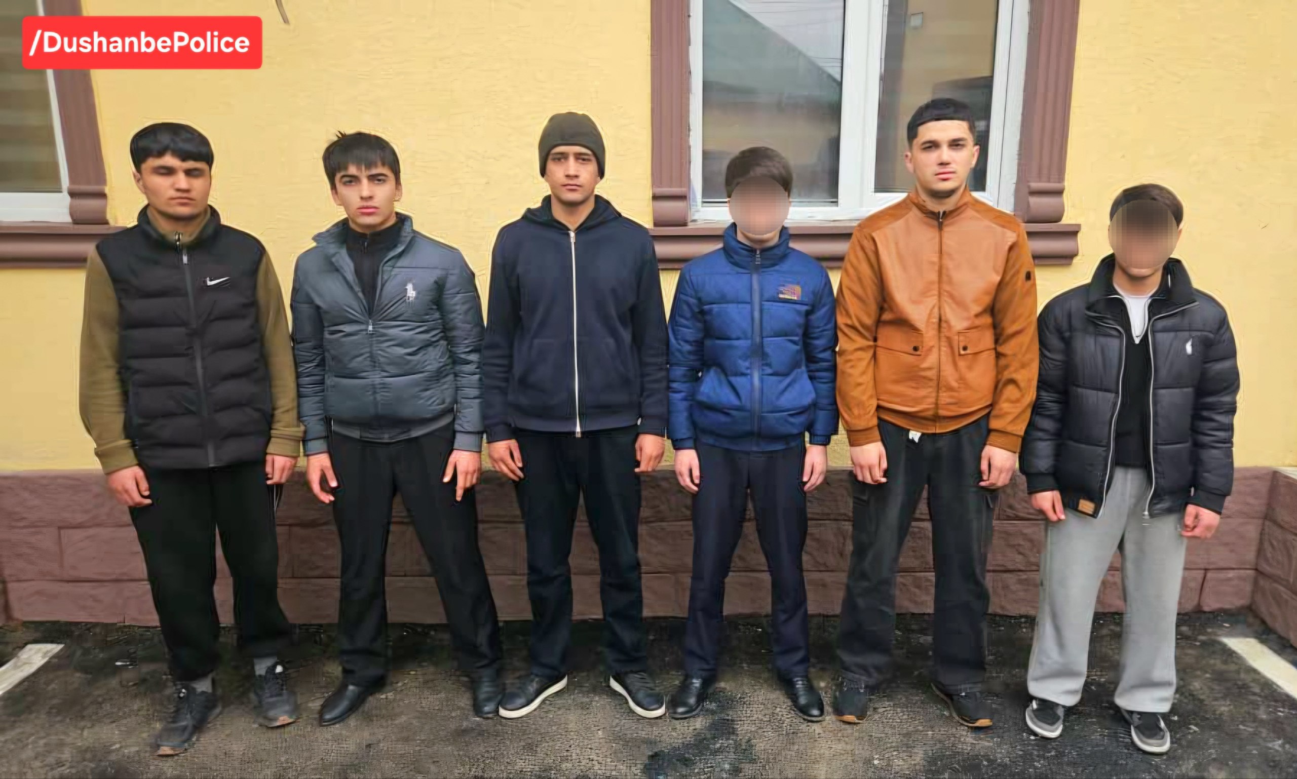 Eight minors were detained in Dushanbe following a group conflict.