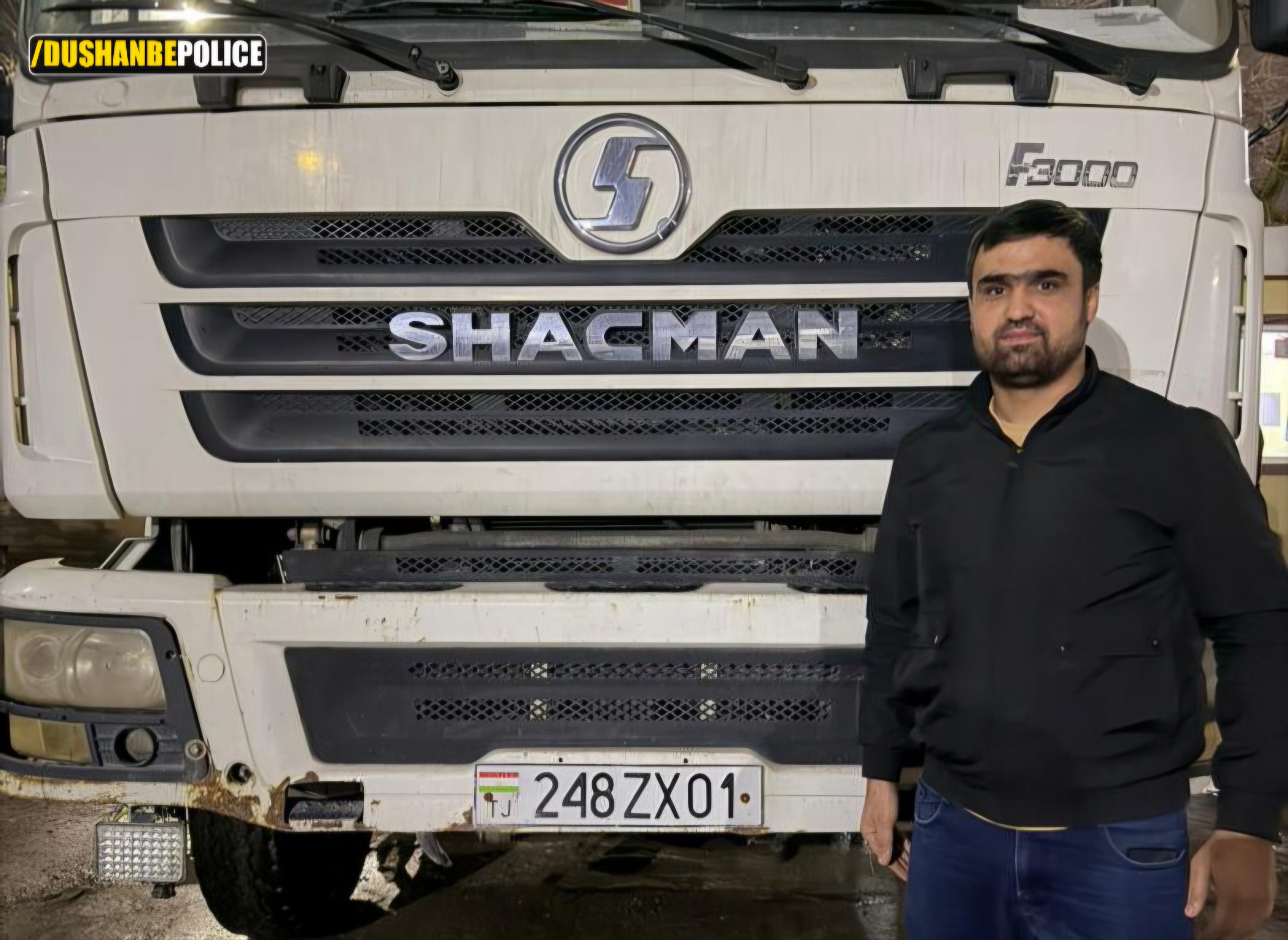 In Dushanbe, a Shakman driver was fined for littering the road.