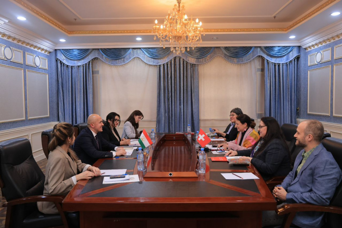 Tajikistan's Foreign Ministry discussed cooperation with Switzerland.