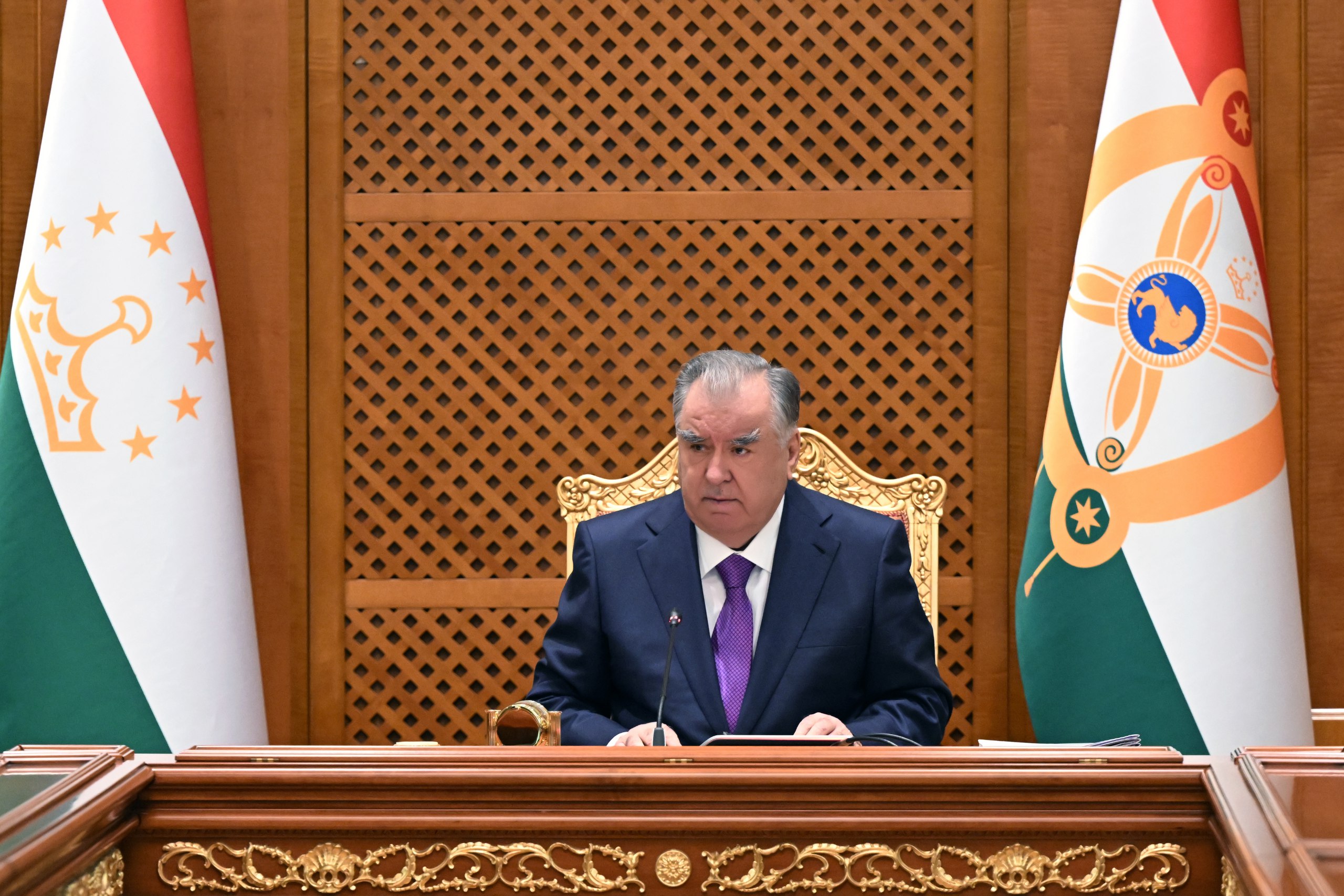A meeting of the Security Council of Tajikistan was held in Dushanbe.
