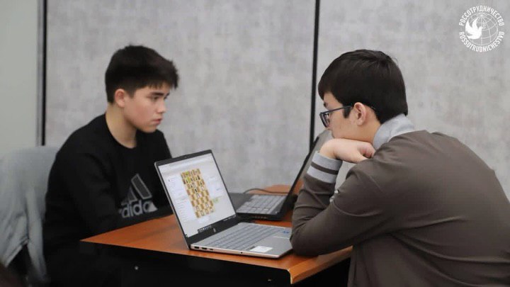Young chess players from Dushanbe won silver in an international online tournament.