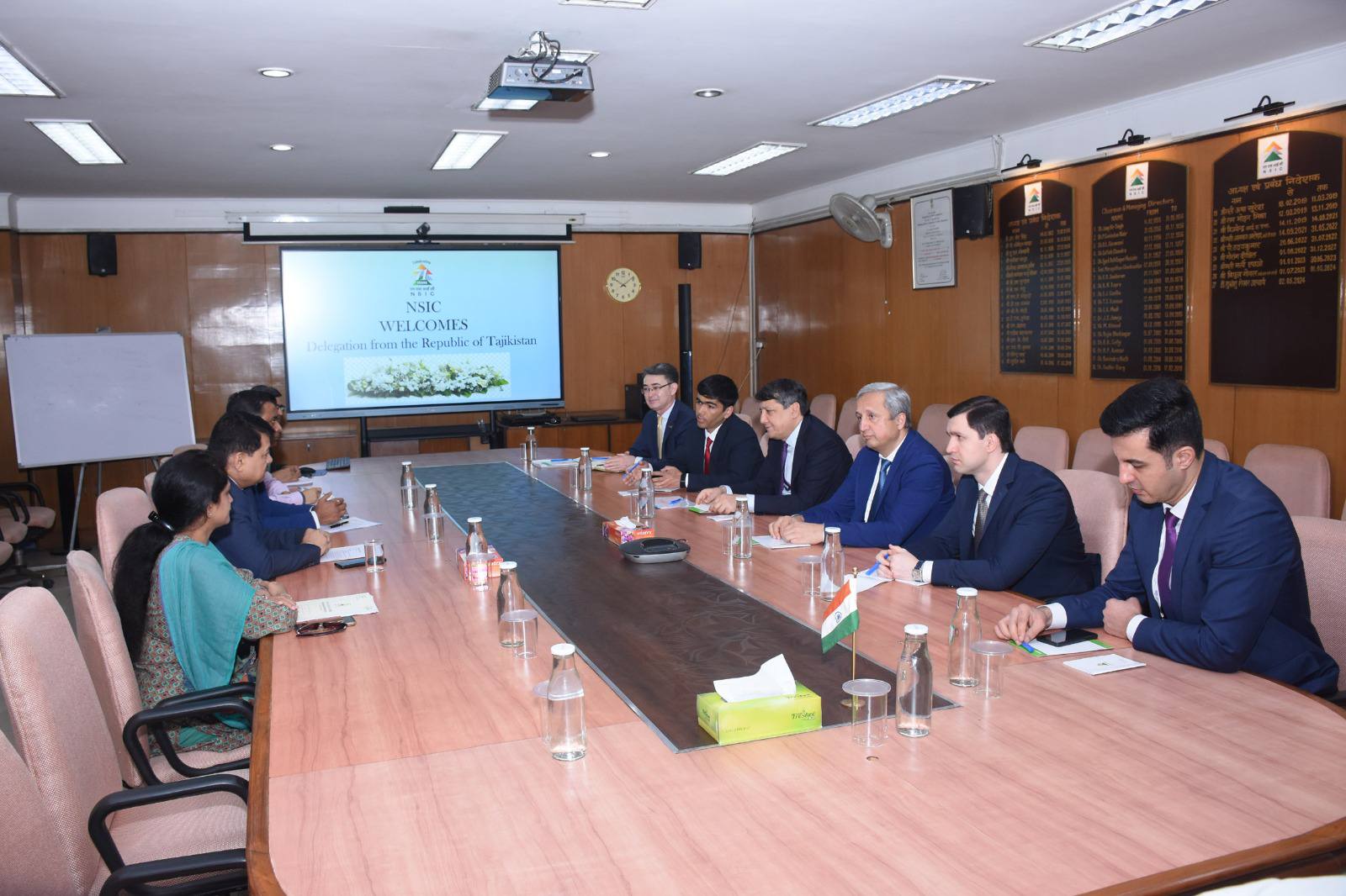 Tajikistan and NSIC agreed to create an industrial park