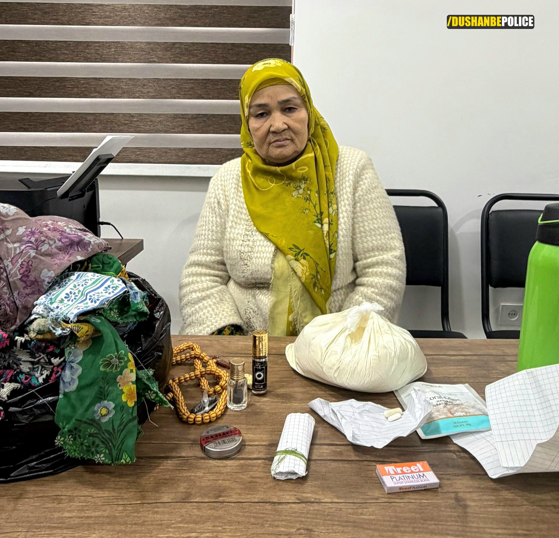 A 68-year-old woman was detained in Dushanbe for fortune telling.