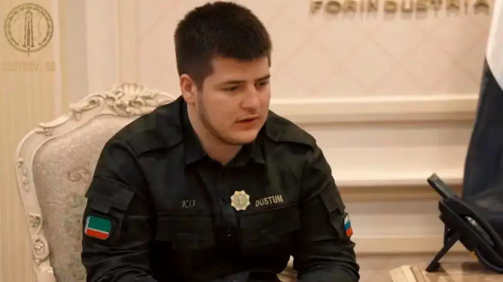 Kadyrov posted a video of his dinner with his son amid reports of a traffic accident.