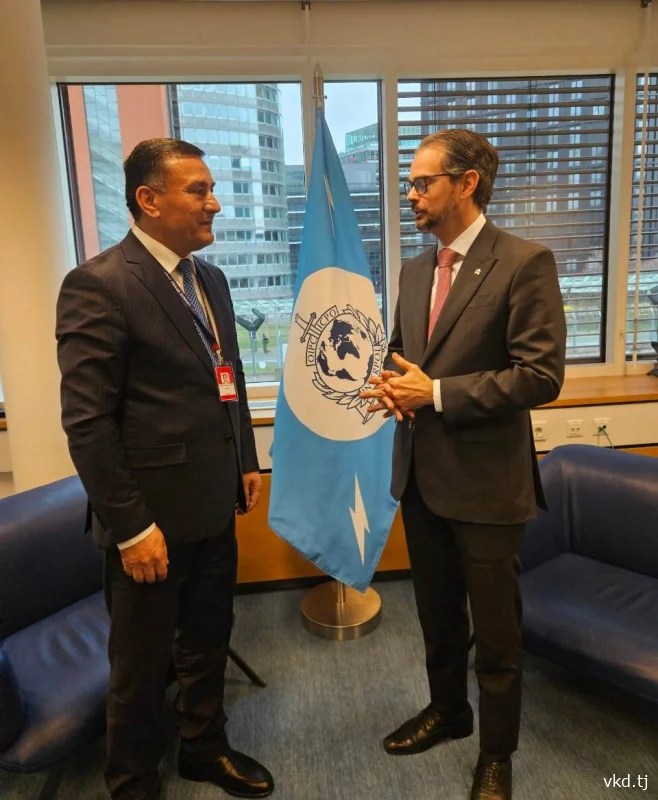 A meeting between a representative of the Tajik Ministry of Internal Affairs and the Interpol Secretary General took place in Vienna.