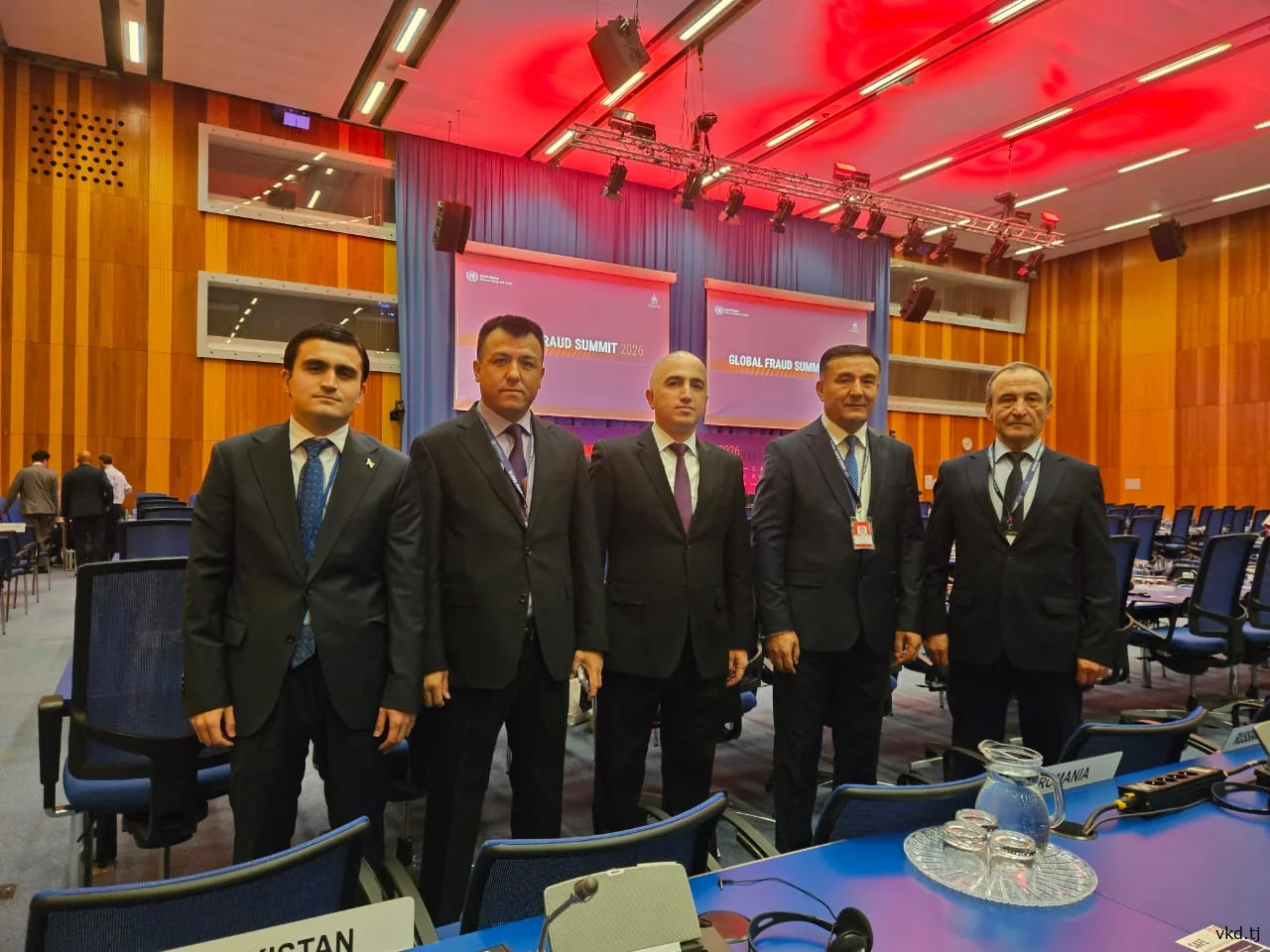 Tajikistan's delegation participates in the UN conference in Vienna