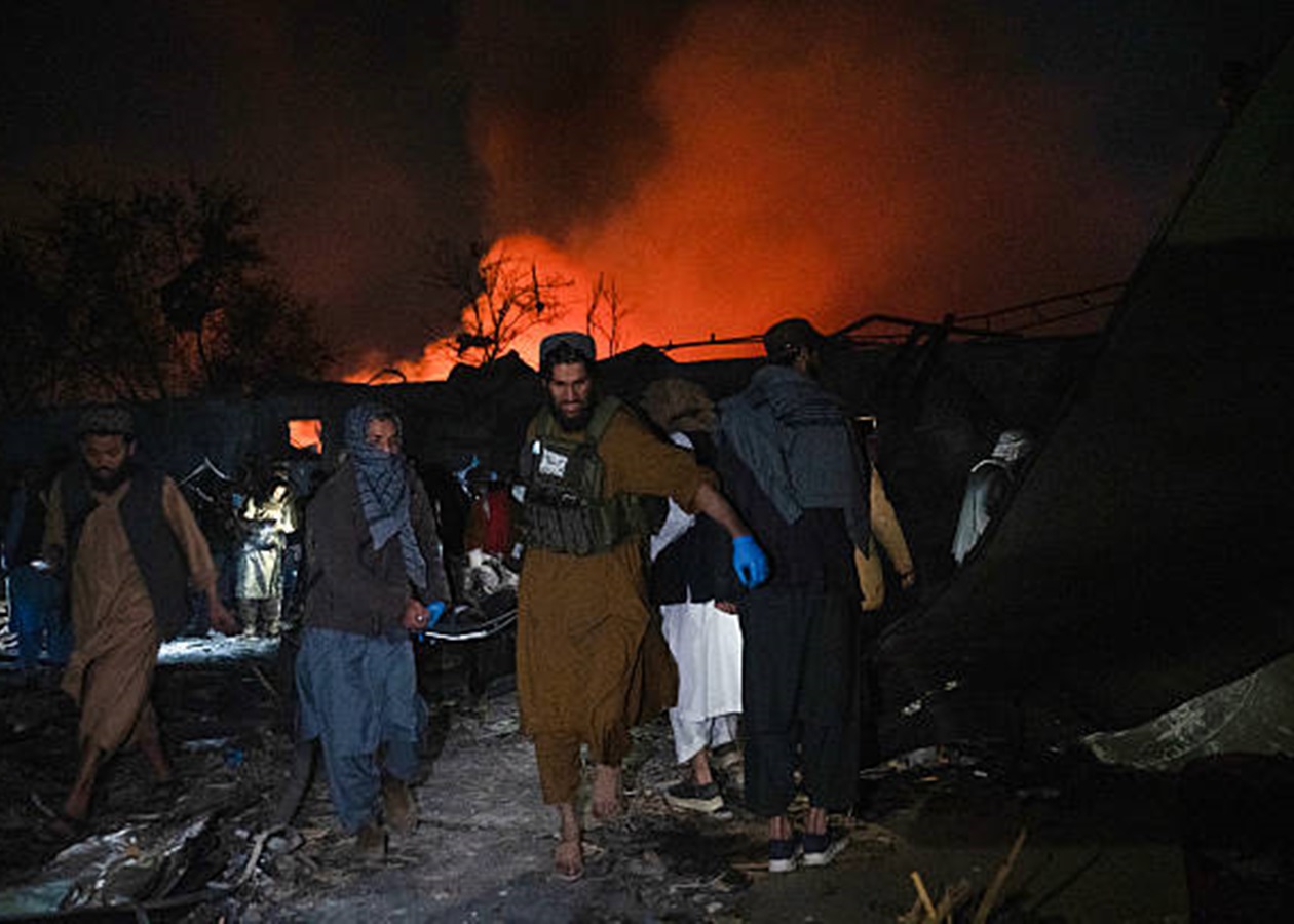 At least 400 people were killed in airstrikes in Kabul.