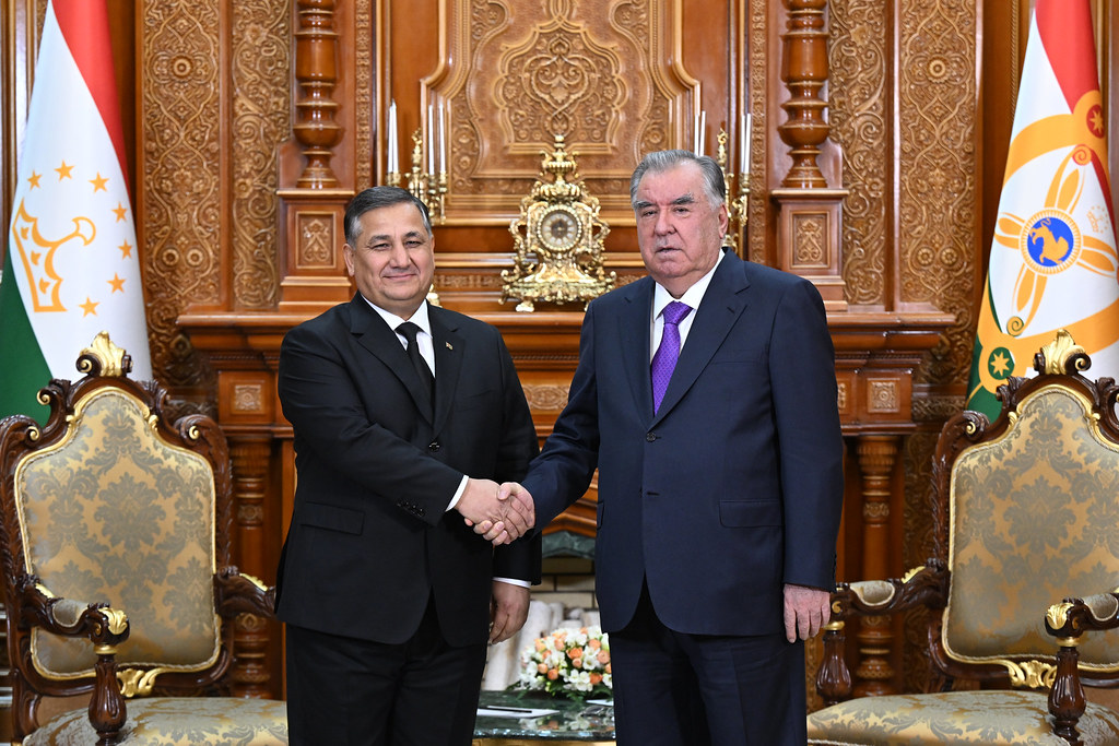 Emomali Rahmon received the Deputy Prime Minister of Turkmenistan in Dushanbe