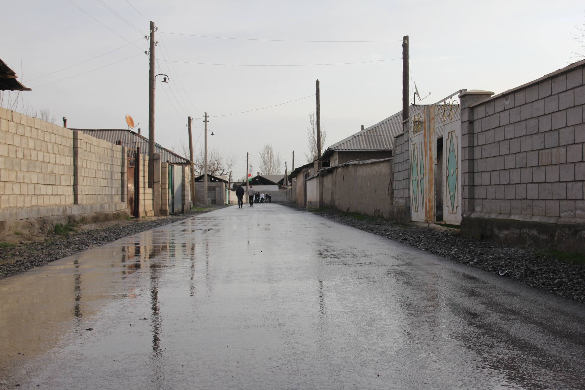 A 3.5 km local road has been opened in the Hamadoni district.