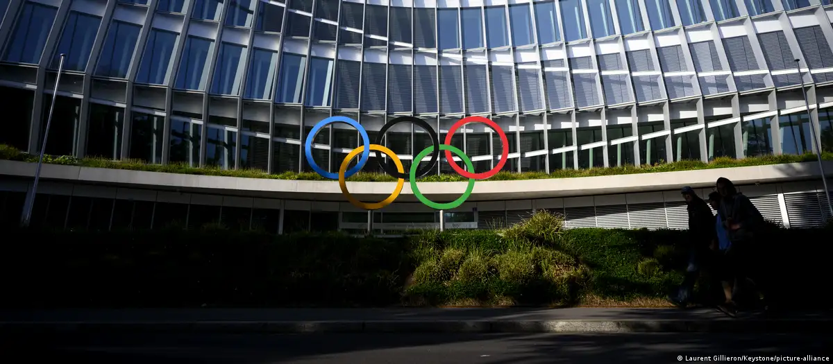The IOC has banned transgender athletes from competing in women's events.