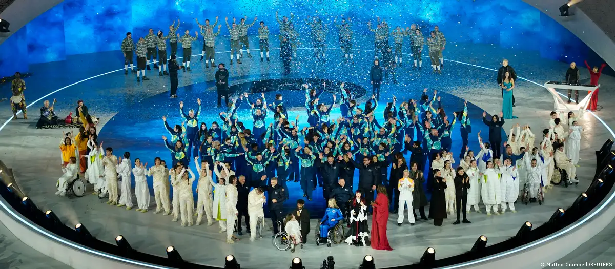 The Winter Paralympic Games officially opened in Italy.
