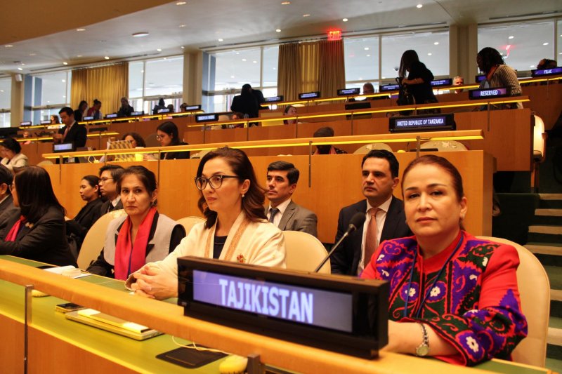 The Tajik delegation participates in the 70th session of the UN Commission on the Status of Women