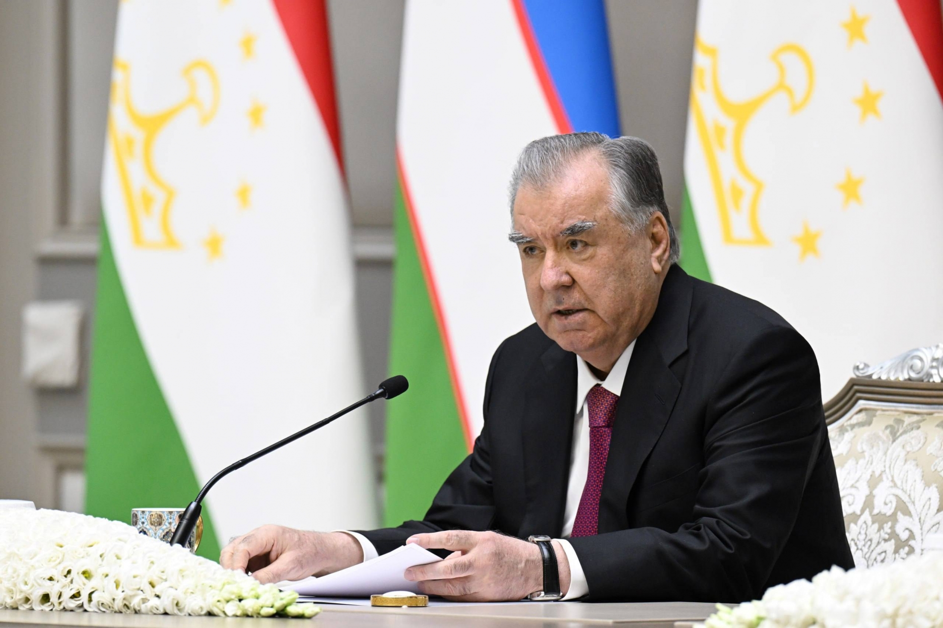Emomali Rahmon summed up the results of negotiations with Shavkat Mirziyoyev