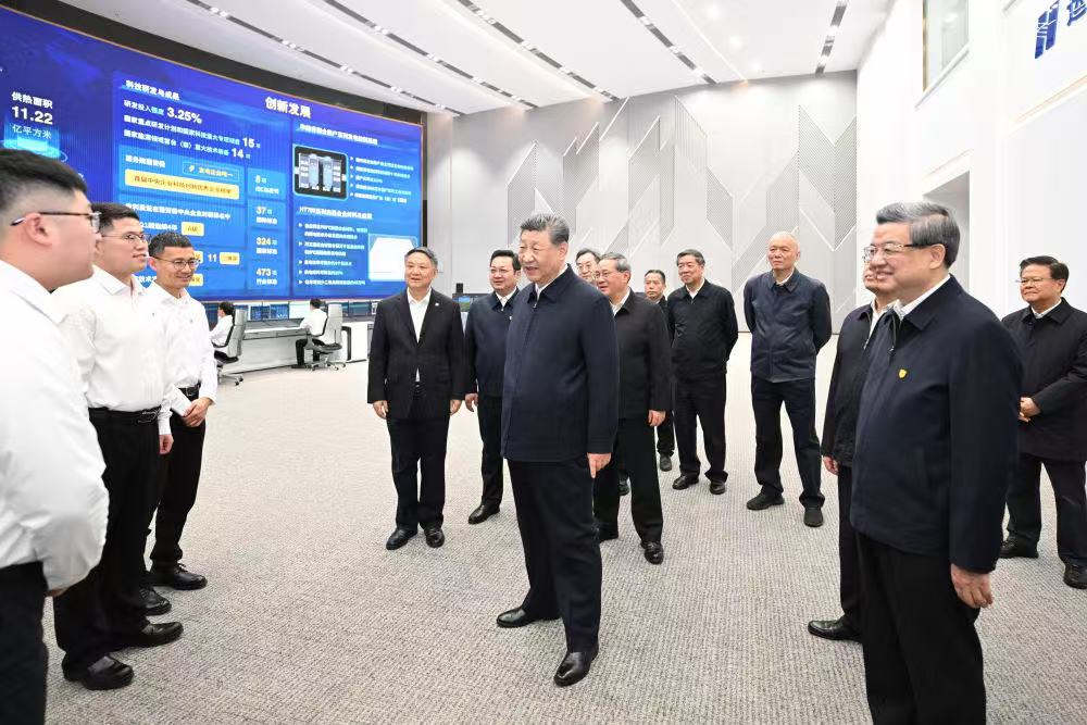 Xi Jinping inspects Xiong'an New Area in Hebei Province
