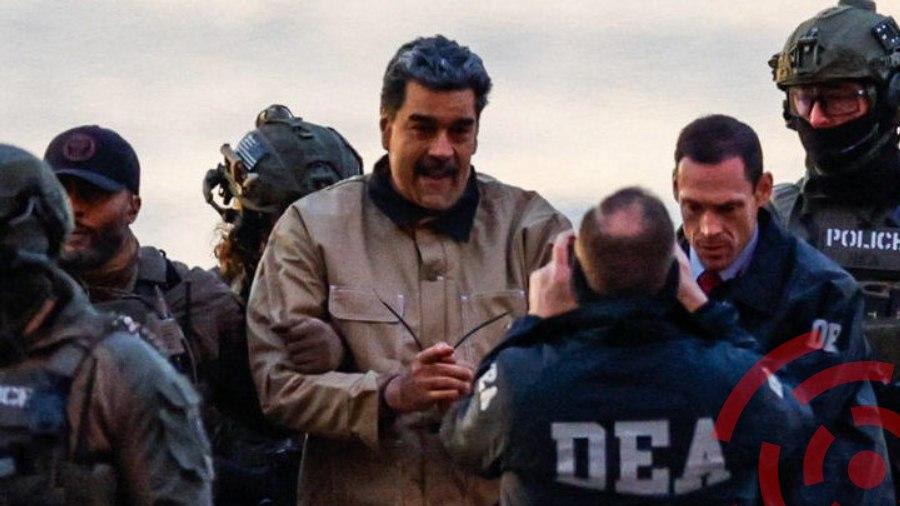 Maduro published a message from him and his wife from an American prison.