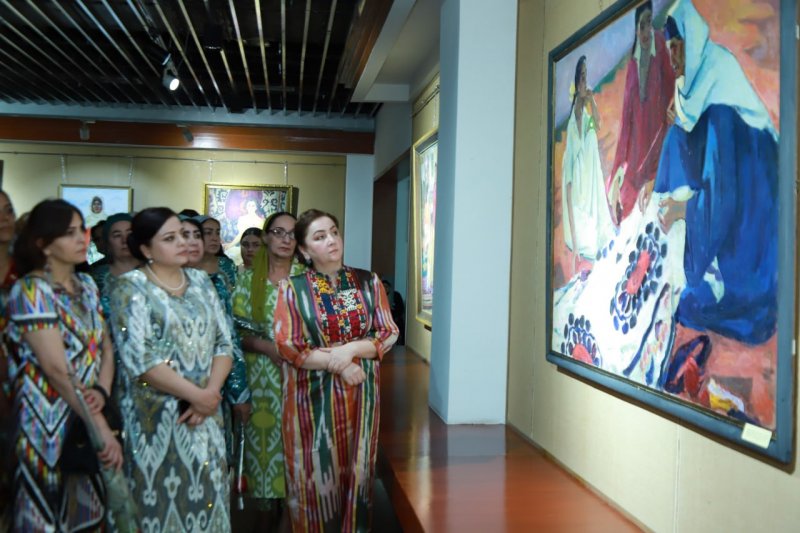 An exhibition dedicated to Mother's Day has opened at the National Museum of Tajikistan.
