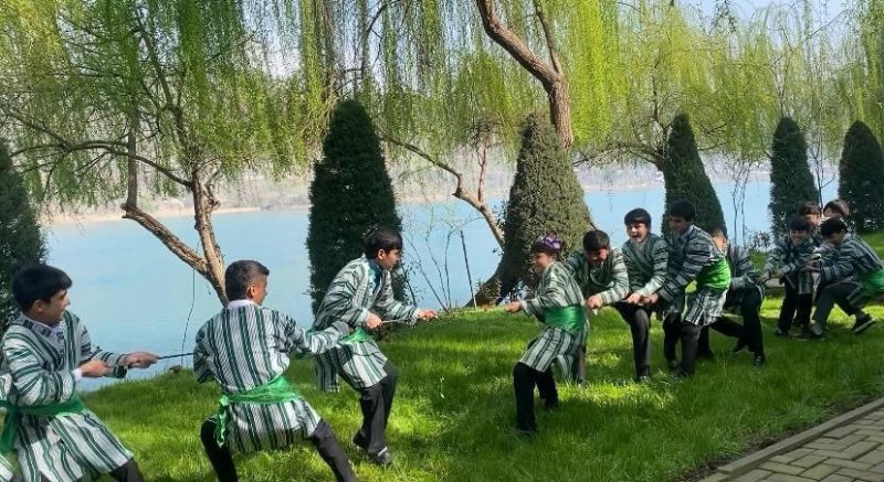 A festival of national sports games was held in Nurek
