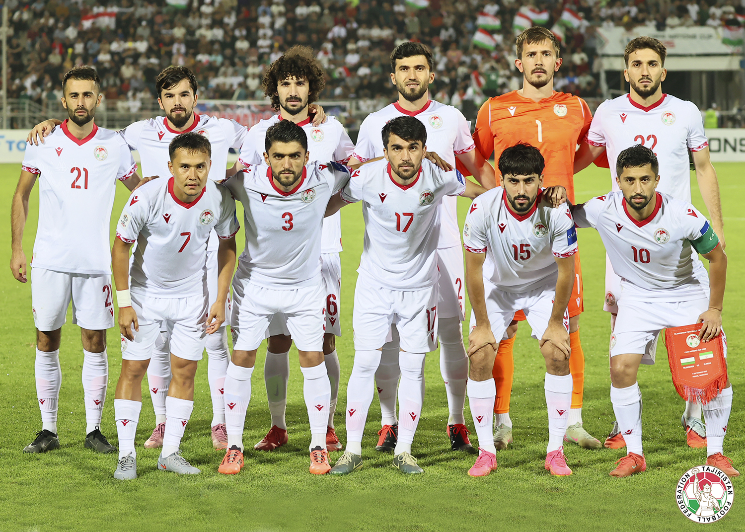 The Tajikistan national team will play the Philippines today in Group A of the 2027 Asian Cup qualifiers.